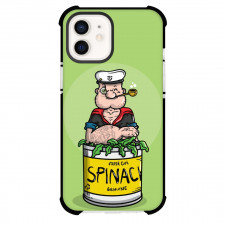 Popeye Phone Case For iPhone Samsung Galaxy Pixel OnePlus Vivo Xiaomi Asus Sony Motorola Nokia - Popeye In A Spinach Cartoon Illustration