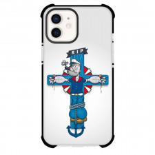 Popeye Phone Case For iPhone Samsung Galaxy Pixel OnePlus Vivo Xiaomi Asus Sony Motorola Nokia - Popeye in Blue Cross Cartoon