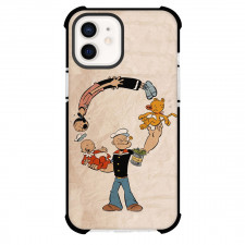 Popeye Phone Case For iPhone Samsung Galaxy Pixel OnePlus Vivo Xiaomi Asus Sony Motorola Nokia - Popeye Juggling Characters Vintage Cartoon Art