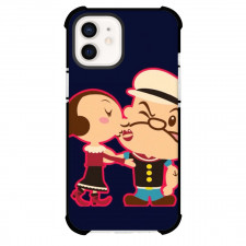 Popeye Phone Case For iPhone Samsung Galaxy Pixel OnePlus Vivo Xiaomi Asus Sony Motorola Nokia - Popeye Kissed Bye Olive Chibi Art
