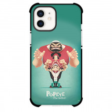 Popeye Phone Case For iPhone Samsung Galaxy Pixel OnePlus Vivo Xiaomi Asus Sony Motorola Nokia - Popeye Olive Bluto Portrait Vintage Illustration
