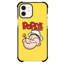 Popeye Phone Case For iPhone Samsung Galaxy Pixel OnePlus Vivo Xiaomi Asus Sony Motorola Nokia - Popeye Portrait Yellow Background