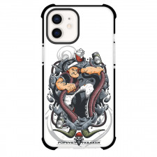 Popeye Phone Case For iPhone Samsung Galaxy Pixel OnePlus Vivo Xiaomi Asus Sony Motorola Nokia - Popeye Vs Kraken Vintage Illustration
