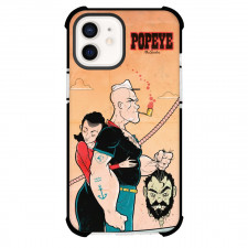 Popeye Phone Case For iPhone Samsung Galaxy Pixel OnePlus Vivo Xiaomi Asus Sony Motorola Nokia - Popeye And Olive Holding Head Vintage Cartoon Art