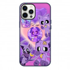 Poppy Play Time Catnap Phone Case For iPhone Samsung Galaxy Pixel OnePlus Vivo Xiaomi Asus Sony Motorola Nokia - Catnap Pouting Portrait Collage Poster