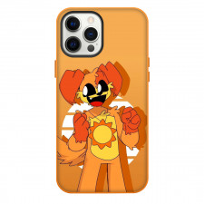 Poppy Play Time Dogday Phone Case For iPhone Samsung Galaxy Pixel OnePlus Vivo Xiaomi Asus Sony Motorola Nokia - Dogday Stand Smiling Portrait On Orange Background
