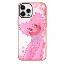 Poppy Play Time Kissy Missy Phone Case For iPhone Samsung Galaxy Pixel OnePlus Vivo Xiaomi Asus Sony Motorola Nokia - Kissy Missy Smiling Portrait Flowers Digital Art