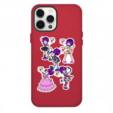 Poppy Playtime Lily Lovebraids Phone Case For iPhone Samsung Galaxy Pixel OnePlus Vivo Xiaomi Asus Sony Motorola Nokia - Lily Lovebraids Collage Sticker