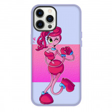 Poppy Play Time Mommy Long Legs Phone Case For iPhone Samsung Galaxy Pixel OnePlus Vivo Xiaomi Asus Sony Motorola Nokia - Mommy Long Legs HEart Sign Winking Portrait Sticker