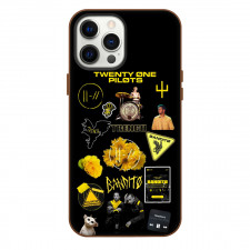 Twenty One Pilots Phone Case For iPhone Samsung Galaxy Pixel OnePlus Vivo Xiaomi Asus Sony Motorola Nokia - Bandito And Trench Collage Poster