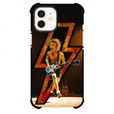 ACDC Angus Young Phone Case For iPhone Samsung Galaxy Pixel OnePlus Vivo Xiaomi Asus Sony Motorola Nokia - ACDC Angus Young Performs On Stage Retro Poster