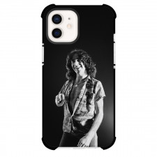 ACDC Bon Scott Phone Case For iPhone Samsung Galaxy Pixel OnePlus Vivo Xiaomi Asus Sony Motorola Nokia - ACDC Bon Scott Standing Black And White Picture