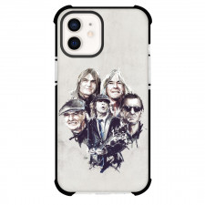ACDC Phone Case For iPhone Samsung Galaxy Pixel OnePlus Vivo Xiaomi Asus Sony Motorola Nokia - ACDC Group Illustration For Classic Rock Magazine Poster