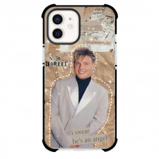 Backstreet Boys Nick Carter Phone Case For iPhone Samsung Galaxy Pixel OnePlus Vivo Xiaomi Asus Sony Motorola Nokia - Nick Carter I Swear He is An Angel Portrait On Paper Background