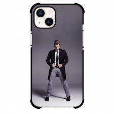 Backstreet Boys Nick Carter Phone Case For iPhone Samsung Galaxy Pixel OnePlus Vivo Xiaomi Asus Sony Motorola Nokia - Nick Carter Standing On Gray Background