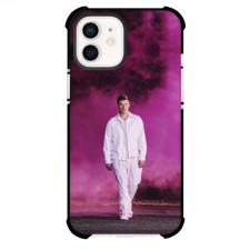 Backstreet Boys Nick Carter Phone Case For iPhone Samsung Galaxy Pixel OnePlus Vivo Xiaomi Asus Sony Motorola Nokia - Nick Carter Wears White Outfit On Purple Smoke