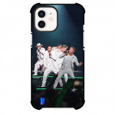 Backstreet Boys Phone Case For iPhone Samsung Galaxy Pixel OnePlus Vivo Xiaomi Asus Sony Motorola Nokia - Backstreet Boys Wears White Outfit In A Concert Poster