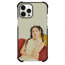 Baby Monster Pharita Phone Case For iPhone Samsung Galaxy Pixel OnePlus Vivo Xiaomi Asus Sony Motorola Nokia - Pharita Sitting On Red Couch