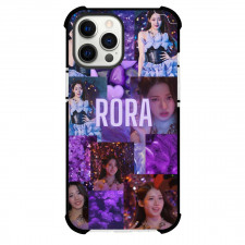 Baby Monster Rora Phone Case For iPhone Samsung Galaxy Pixel OnePlus Vivo Xiaomi Asus Sony Motorola Nokia - Rora Purple Collage