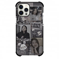 Baby Monster Ruka Phone Case For iPhone Samsung Galaxy Pixel OnePlus Vivo Xiaomi Asus Sony Motorola Nokia - Ruka Grayscale Collage