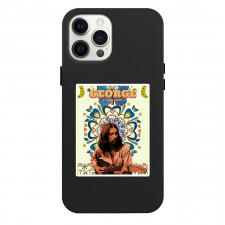 The Beatles George Harrison Phone Case For iPhone Samsung Galaxy Pixel OnePlus Vivo Xiaomi Asus Sony Motorola Nokia - The Beatles George Harrison Playing Guitar On Art Background