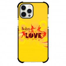 The Beatles Phone Case For iPhone Samsung Galaxy Pixel OnePlus Vivo Xiaomi Asus Sony Motorola Nokia - The Beatles Love Music Yellow Poster