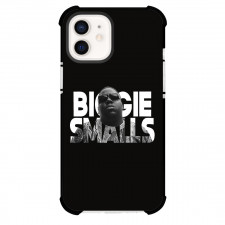 Biggie Smalls Phone Case For iPhone Samsung Galaxy Pixel OnePlus Vivo Xiaomi Asus Sony Motorola Nokia - Biggie Smalls Grayscale Word Art On Black Background