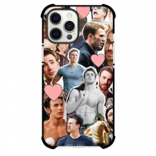 Pop Star Chris Evans Phone Case For iPhone Samsung Galaxy Pixel OnePlus Vivo Xiaomi Asus Sony Motorola Nokia - Chris Evans Expressions Collage