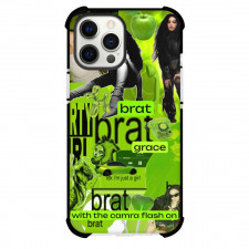 Charli XCX Phone Case For iPhone Samsung Galaxy Pixel OnePlus Vivo Xiaomi Asus Sony Motorola Nokia - Charli XCX Poses Brat Wallpaper