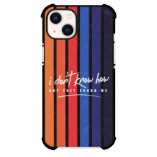 Daft Punk Phone Case For iPhone Samsung Galaxy Pixel OnePlus Vivo Xiaomi Asus Sony Motorola Nokia - Daft Punk Lyrics I Dont Know how On Rainbow Strip Background