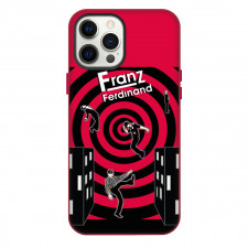 Franz Ferdinand Phone Case For iPhone Samsung Galaxy Pixel OnePlus Vivo Xiaomi Asus Sony Motorola Nokia - Band Swirl Background Series Poster