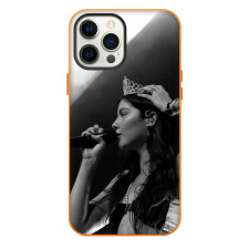 Gracie Abrams Phone Case For iPhone Samsung Galaxy Pixel OnePlus Vivo Xiaomi Asus Sony Motorola Nokia - Gracie Abrams Wearing Crown And Singing Grayscale Poster