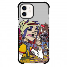 Gorillaz Phone Case For iPhone Samsung Galaxy Pixel OnePlus Vivo Xiaomi Asus Sony Motorola Nokia - Gorillaz 2d Pointing A Gun Poster