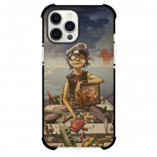 Gorillaz Phone Case For iPhone Samsung Galaxy Pixel OnePlus Vivo Xiaomi Asus Sony Motorola Nokia - Gorillaz Sitting On Boat Drawing Poster