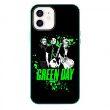 Green Day Phone Case For iPhone Samsung Galaxy Pixel OnePlus Vivo Xiaomi Asus Sony Motorola Nokia - Green Day Brand Member Grayscale Art On Black Background