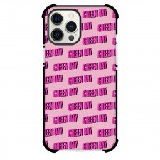 Green Day Phone Case For iPhone Samsung Galaxy Pixel OnePlus Vivo Xiaomi Asus Sony Motorola Nokia - Green Day Pink Word Art Pattern Art Poster