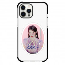 IU Phone Case For iPhone And Samsung Galaxy Devices - Avatar Pink Background