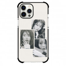 IU Phone Case For iPhone And Samsung Galaxy Devices - Collage Grayscale