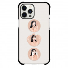 IU Phone Case For iPhone And Samsung Galaxy Devices - Collage Heart Pose