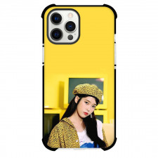 IU Phone Case For iPhone And Samsung Galaxy Devices - Portrait Yellow Background