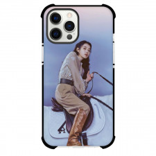 IU Phone Case For iPhone And Samsung Galaxy Devices - Side Portrait Riding Horse