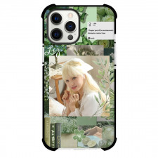 IVE Liz Case For iPhone Samsung Galaxy Pixel OnePlus Vivo Xiaomi Asus Sony Motorola Nokia - Liz Dreams Come True Quote Art Green Background
