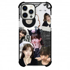 IVE Rei Case For iPhone Samsung Galaxy Pixel OnePlus Vivo Xiaomi Asus Sony Motorola Nokia - Rei Collage Plaque Vintage Background