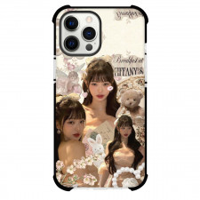 IVE Wonyoung Case For iPhone Samsung Galaxy Pixel OnePlus Vivo Xiaomi Asus Sony Motorola Nokia - Wonyoung Collage Pearls Background