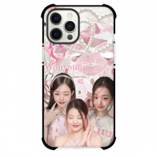 IVE Wonyoung Case For iPhone Samsung Galaxy Pixel OnePlus Vivo Xiaomi Asus Sony Motorola Nokia - Wonyoung Collage Pink Hello Kitty Background