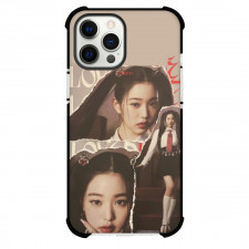 IVE Wonyoung Case For iPhone Samsung Galaxy Pixel OnePlus Vivo Xiaomi Asus Sony Motorola Nokia - Wonyoung Collage Red Tie Scrapbook Art