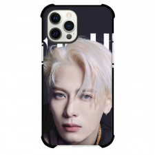 Jackson Wang Phone Case For iPhone Samsung Galaxy Pixel OnePlus Vivo Xiaomi Asus Sony Motorola Nokia - Blonde Portrait Black Background