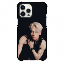 Jackson Wang Phone Case For iPhone Samsung Galaxy Pixel OnePlus Vivo Xiaomi Asus Sony Motorola Nokia - Portrait Black Background