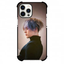 Jackson Wang Phone Case For iPhone Samsung Galaxy Pixel OnePlus Vivo Xiaomi Asus Sony Motorola Nokia - Side Portrait Black And White Background