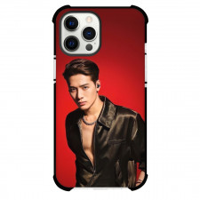 Jackson Wang Phone Case For iPhone Samsung Galaxy Pixel OnePlus Vivo Xiaomi Asus Sony Motorola Nokia - Side Portrait Red Background